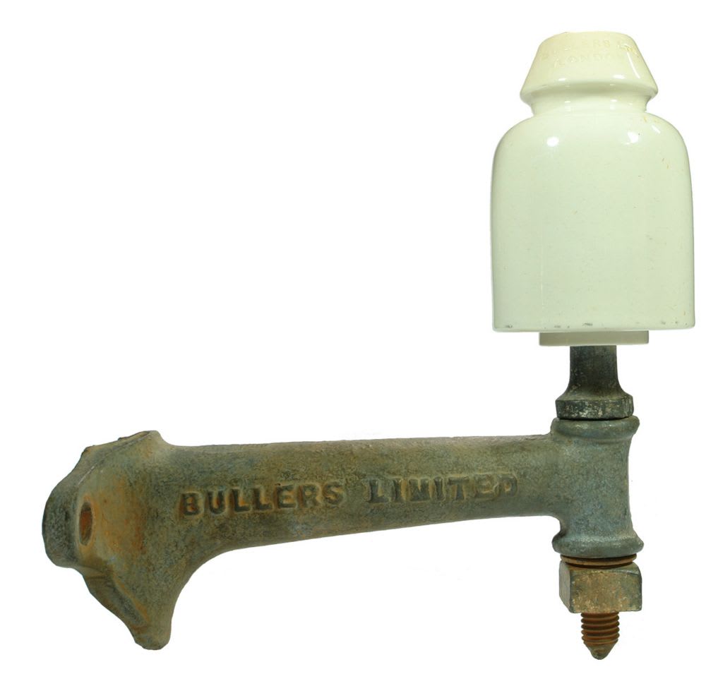 Bullers London Metal Arm Electrical Insulator