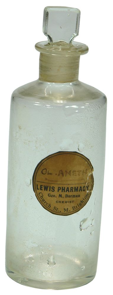 Lewis Pharmacy Brighton Dorman Chemist Bottle