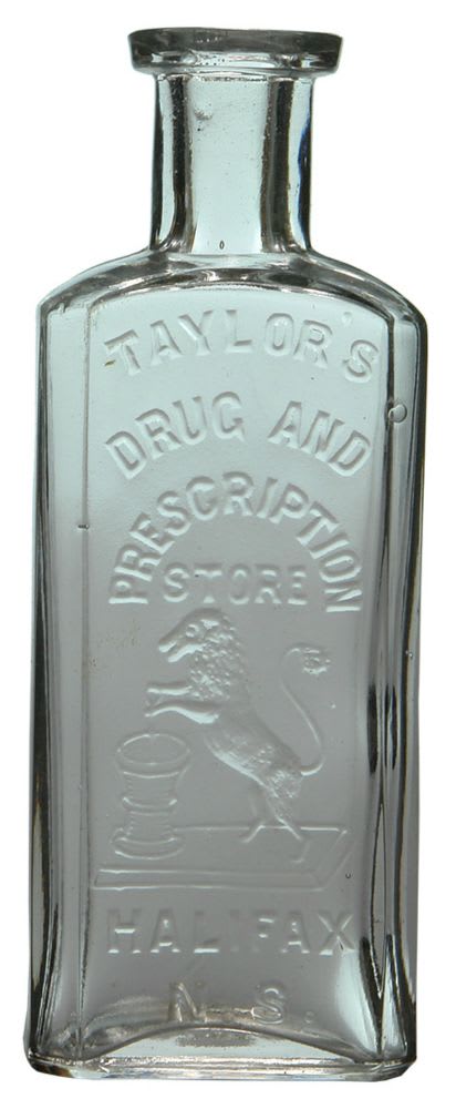 Taylor's Halifax Lion Chemist Prescription Bottle