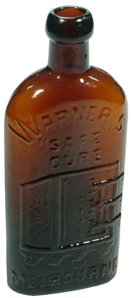 Warner's Safe Cure Melbourne Quack Cure Bottle