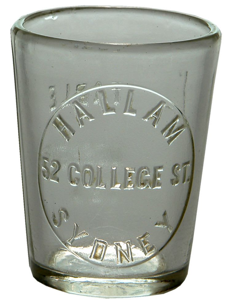 Hallam College Street Sydney Medicine Glass