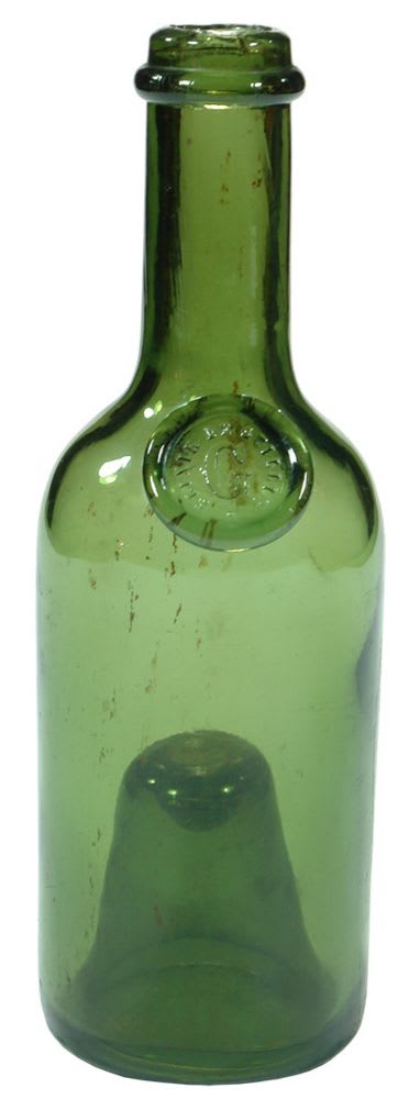 Elixir De Guille Sealed Green Bottle