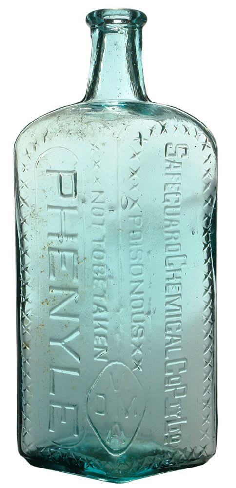 Safeguard Chemical Phenyle Vintage Bottle