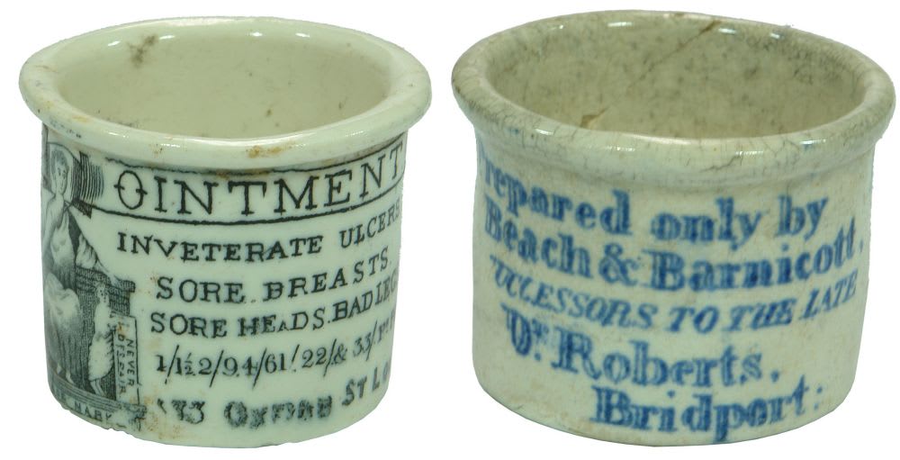 Collection Ointment Antique Ceramic Pots
