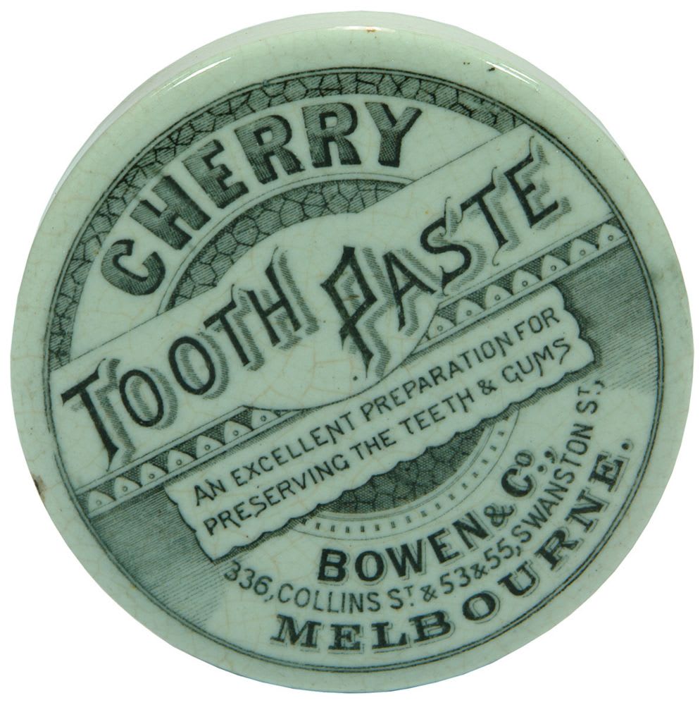Cherry Tooth Paste Bowen Melbourne Pot Lid