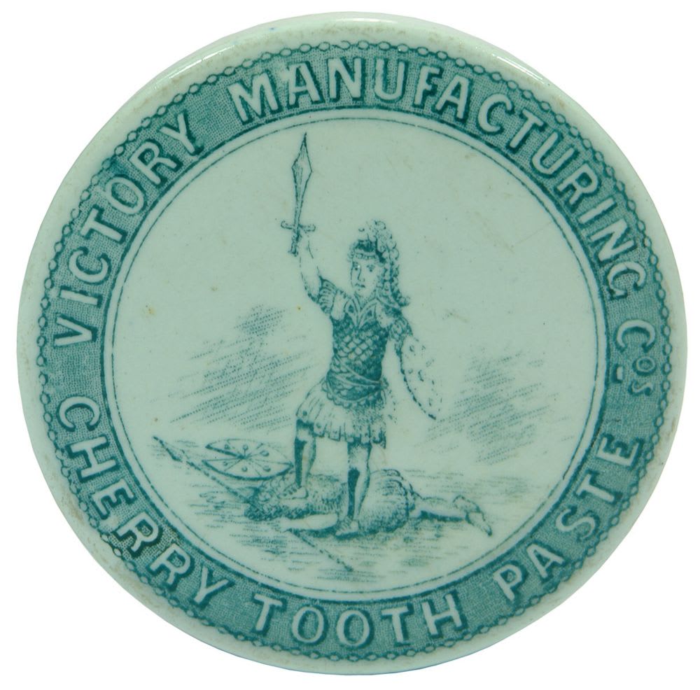 Victory Manufacturing Cherry Tooth Paste Gladiator Potlid