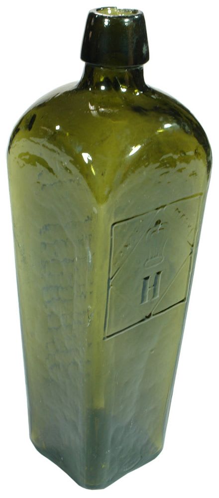 Herwig Crown Diamond Duch Case Gin Bottle