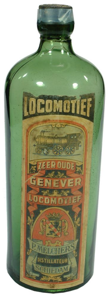 Locomotief Zeer Oude Genever Melchers Bottle