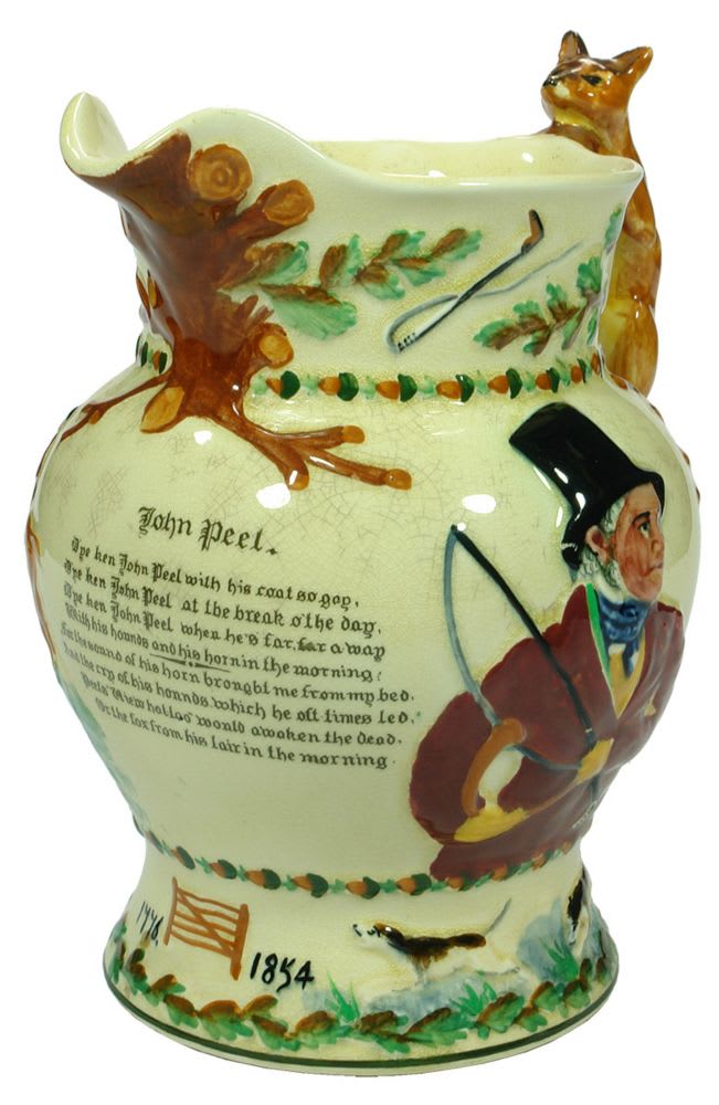 Fielding's Musical Decanter Stoneware John Peel