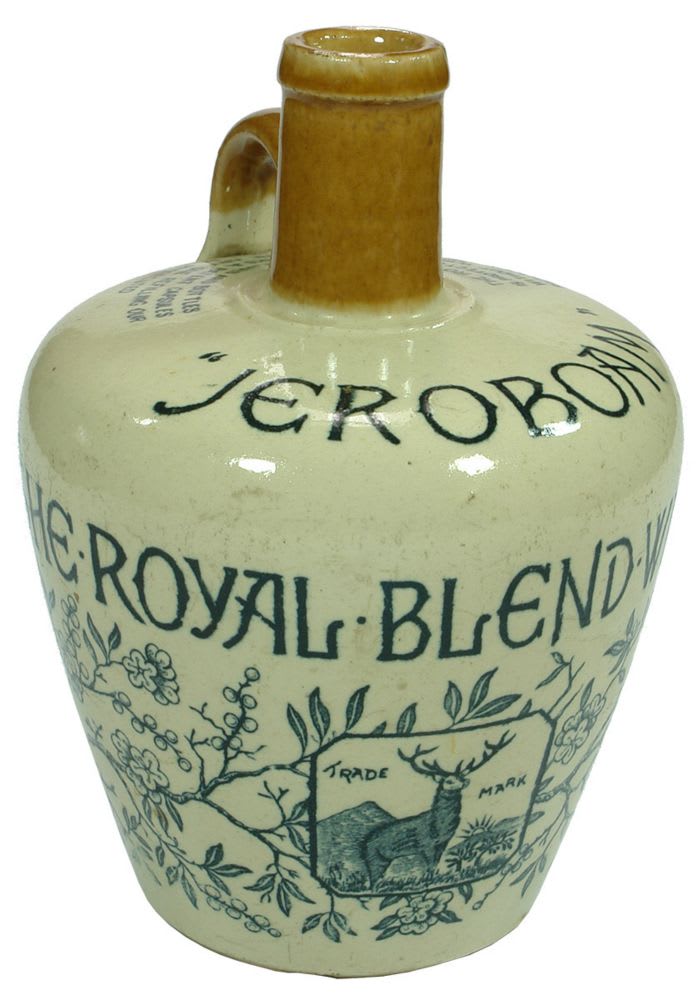 Jeroboam Royal Blend Thomson Glasgow Stone Jug