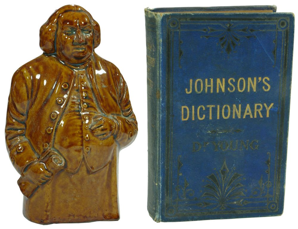 Samuel Johnson Ye Olde Cheshire Chesse Reform Flask