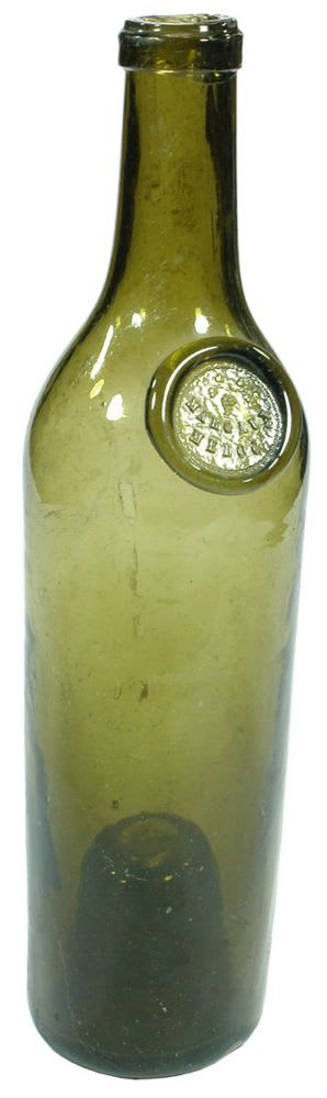 Margaux Medoc Grapes Vine Sealed Bottle