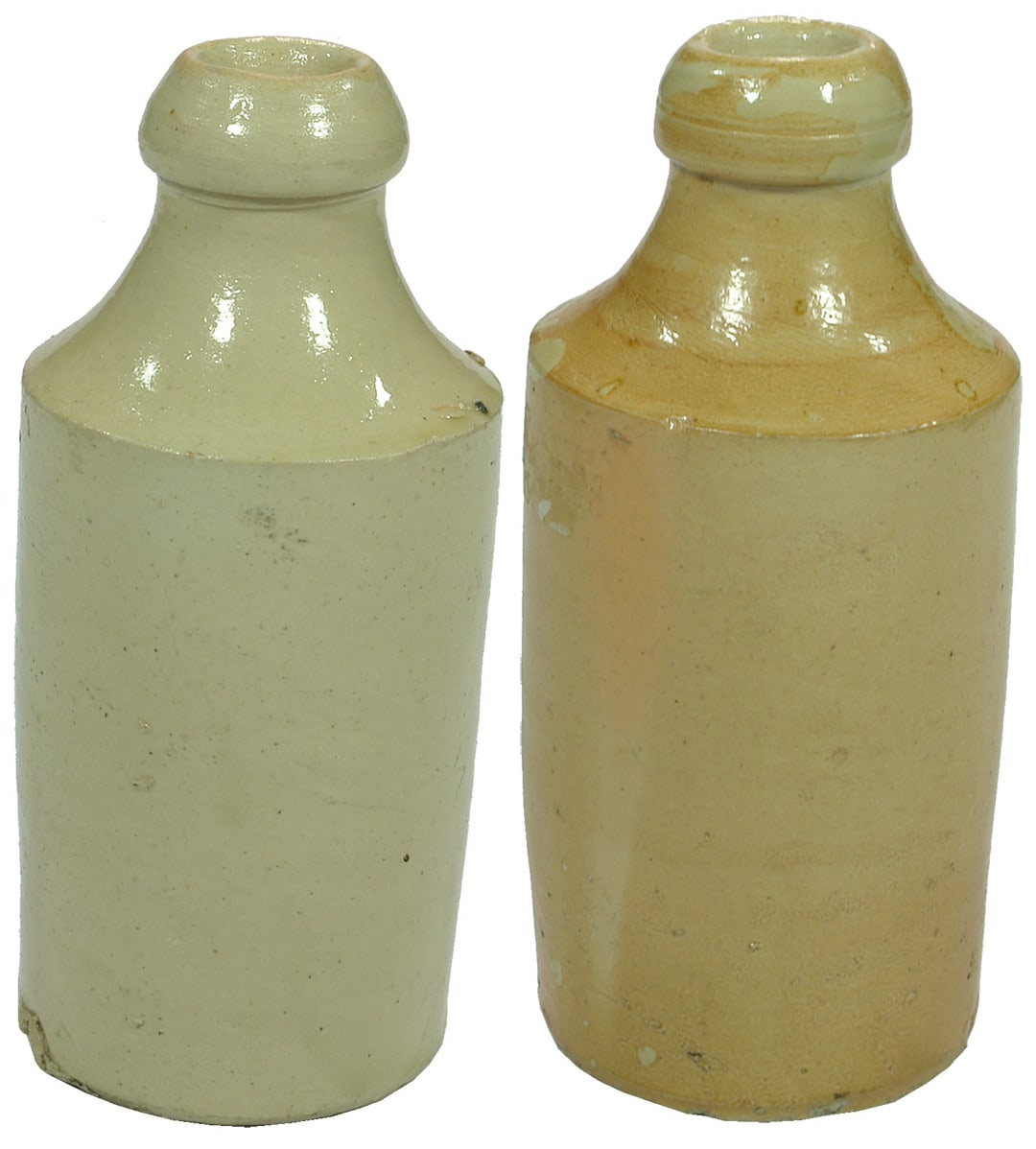 Early Stoneware Ginger Beer Bottles