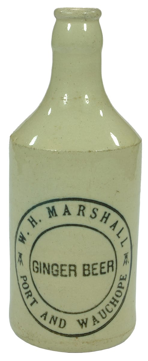 Marshall Port Macquarie Wauchope Crown Seal Ginger Beer Bottle