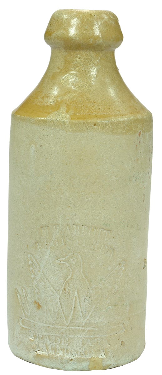 Abbott Launceston Phoenix Impressed Stoneware Bottle