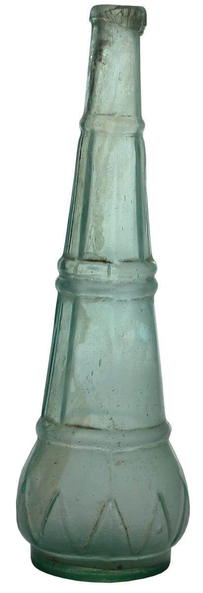 Club Sharks Tooth Antique Goldfields Salad Oil Bottle