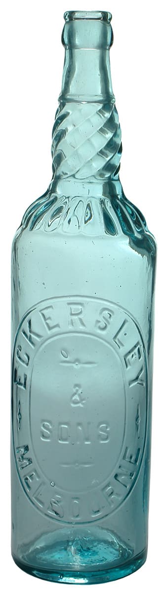 Eckersley Melbourne Crown Seal Cordial Bottle