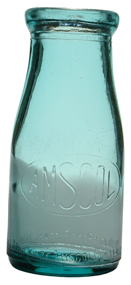 Amscol Old Milk Bottle