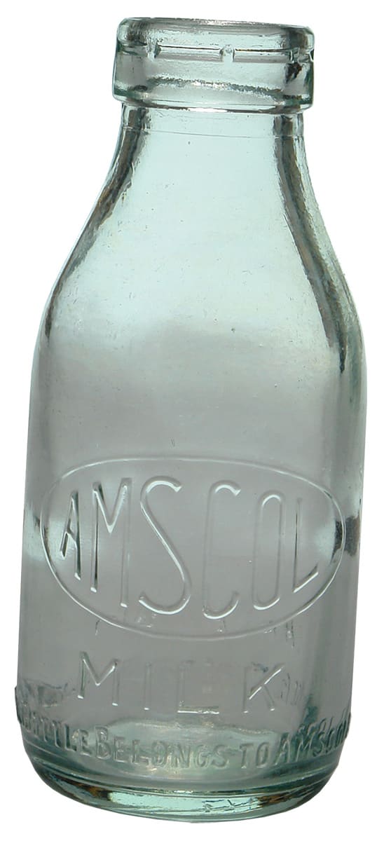 Amscol Old Milk Bottle