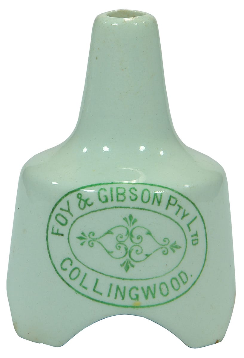 Foy Gibson Collingwood Green Print Pie Funnel