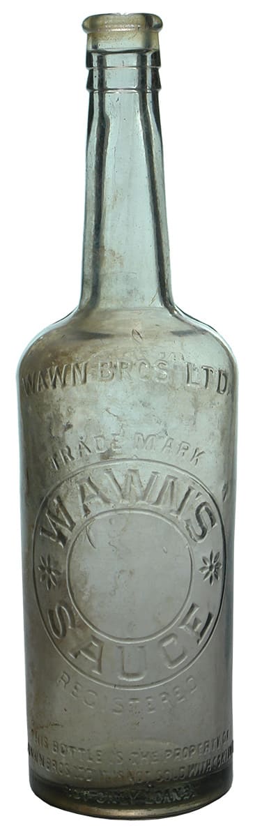 Wawn Bros Sydney Hot Sauce Bottle