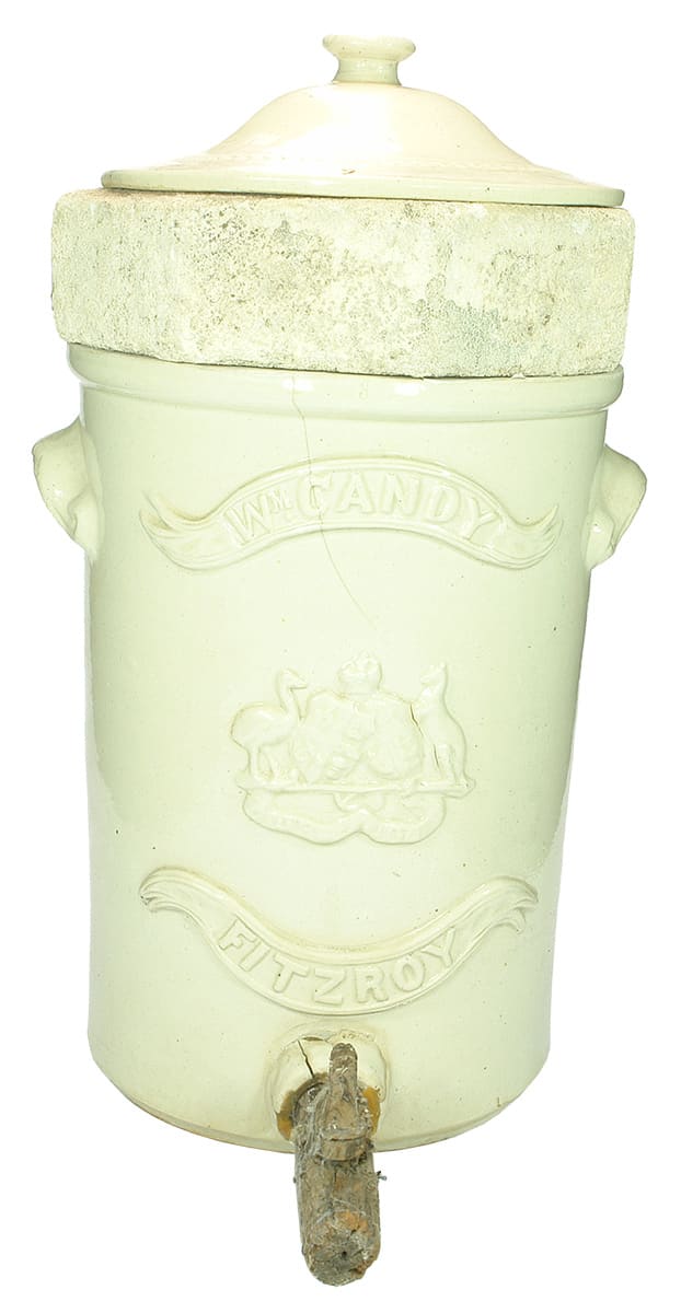 Candy Fitzroy Coat of Arms Stoneware Water Filter