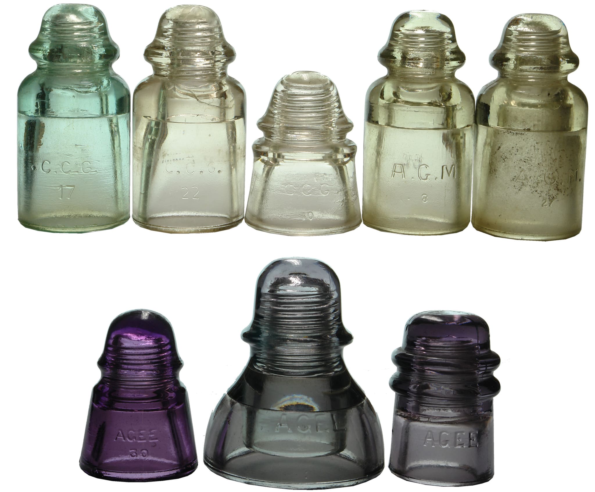 Agee AGM CCG Glass Insulators