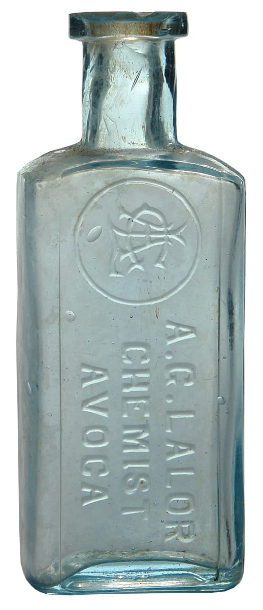 Lalor Avoca Monogram Chemist Prescription Bottle