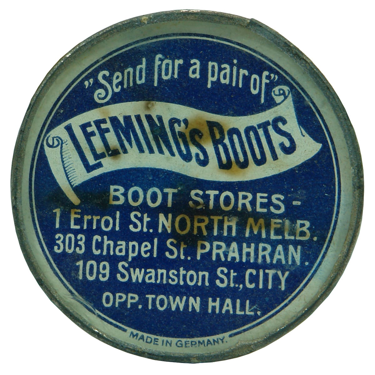 Leemings Boots Advertising Toy