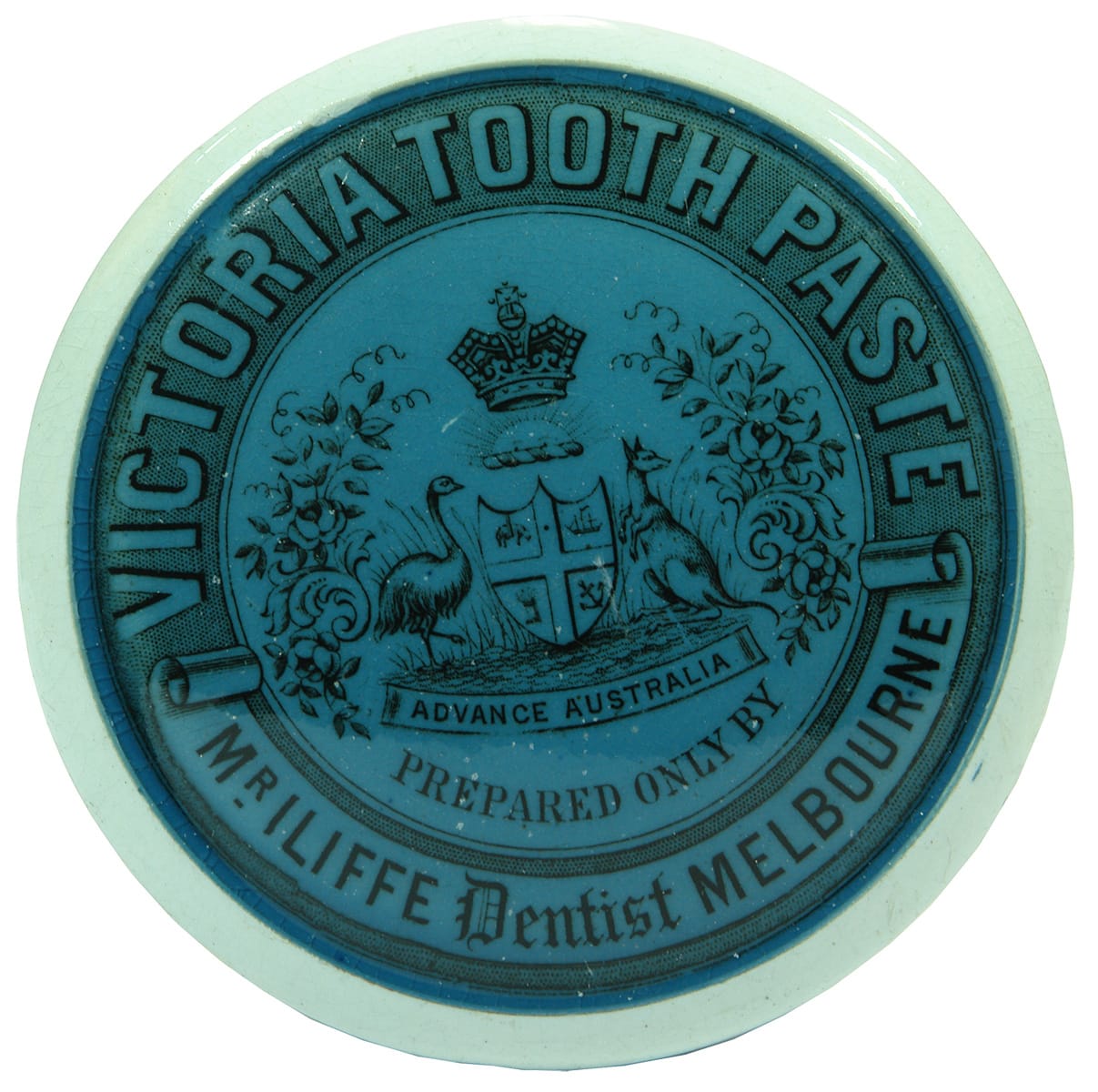 Iliffe Victoria Tooth Paste Dentist Melbourne Pot Lid