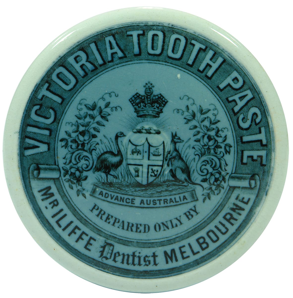 Iliffe Victoria Tooth Paste Dentist Melbourne Pot Lid