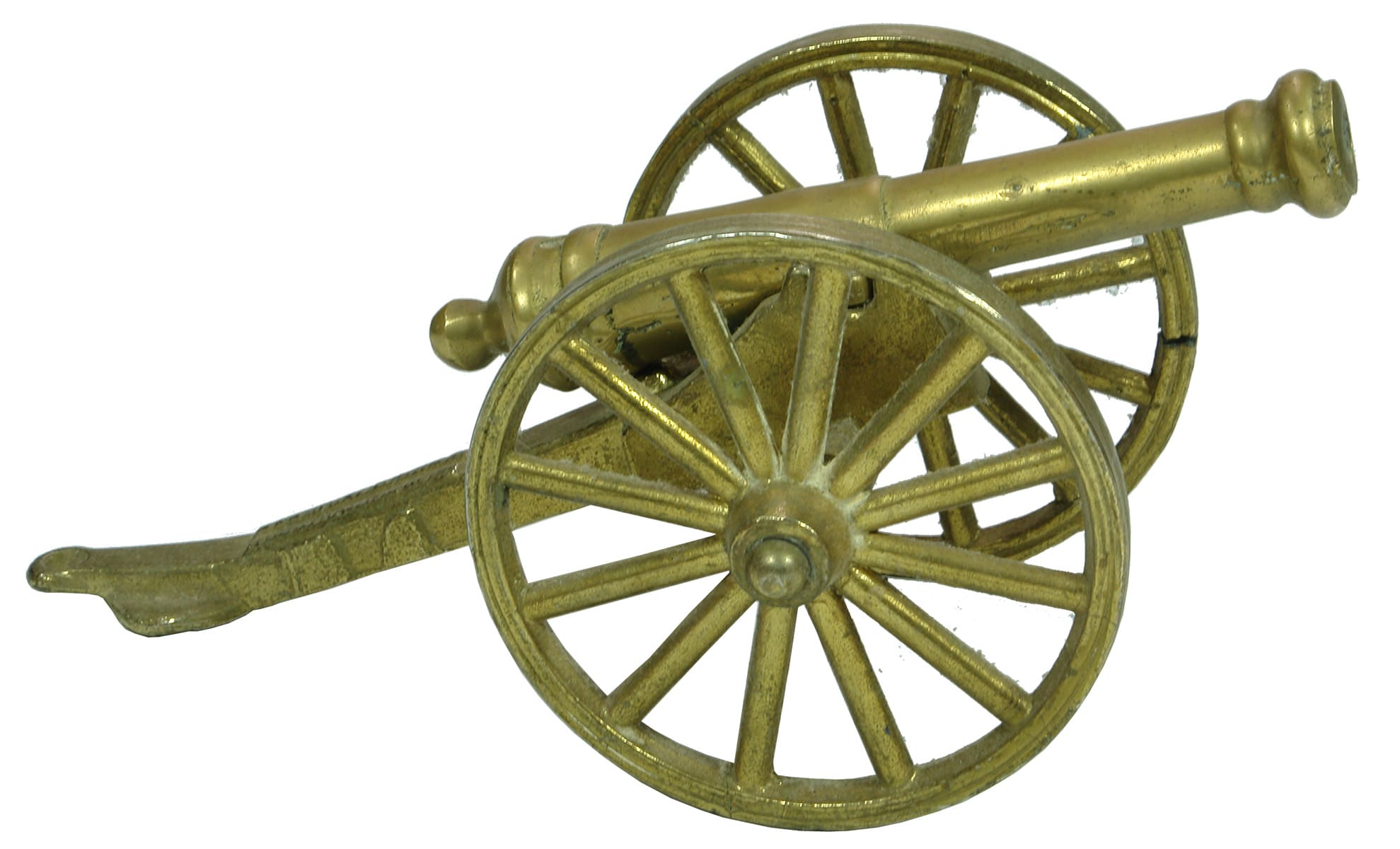 Sample Brass Toy Cannon Decoration