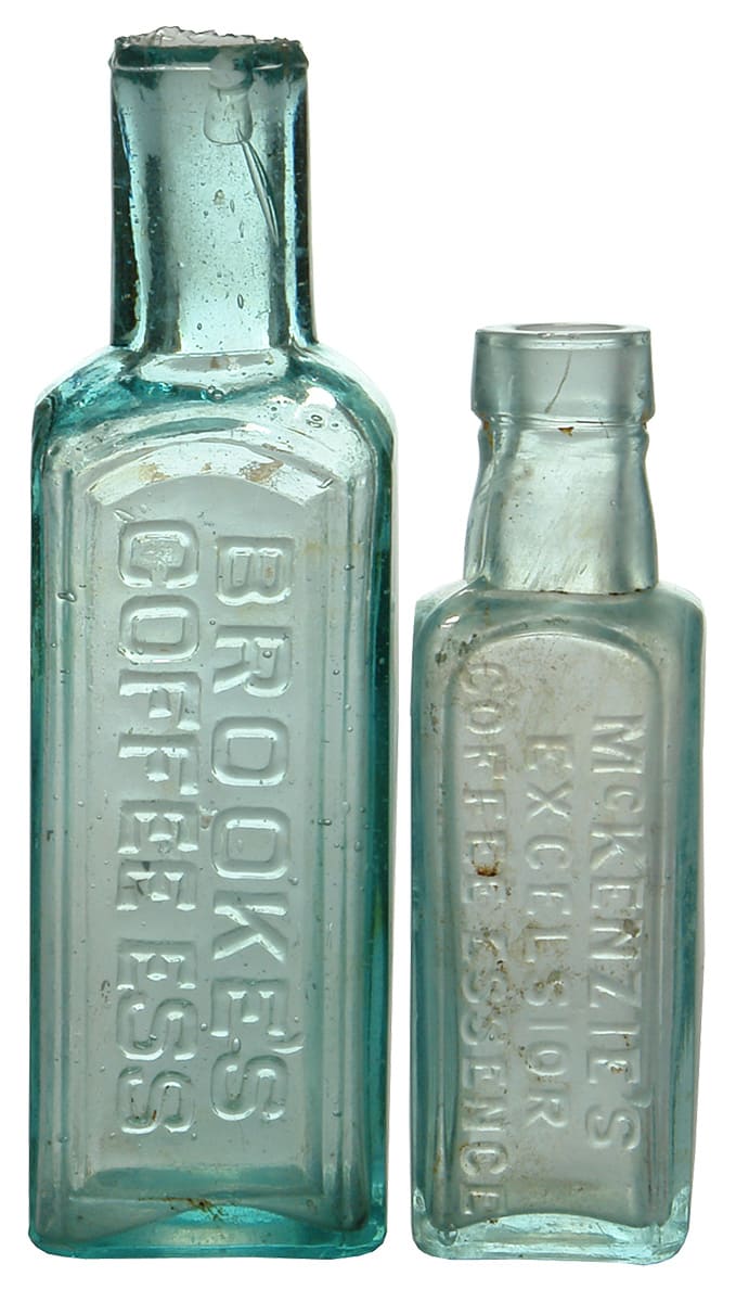 Brookes Coffee Essence McKenzie Excelsior Old Bottles