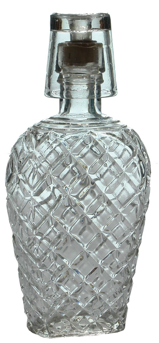 Depose Pochet's Patent Glass Brandy Flask Bottle