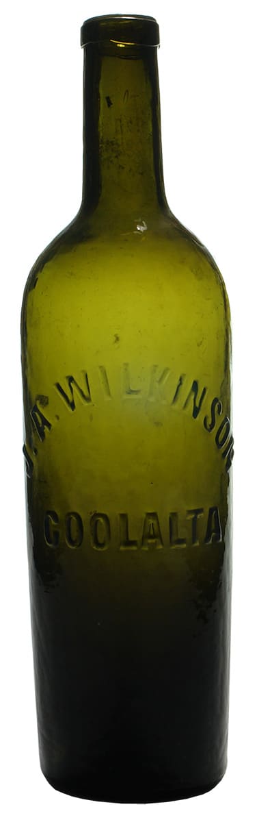 Wilkinson Coolalta Hunter Valley Claret Wine Bottle