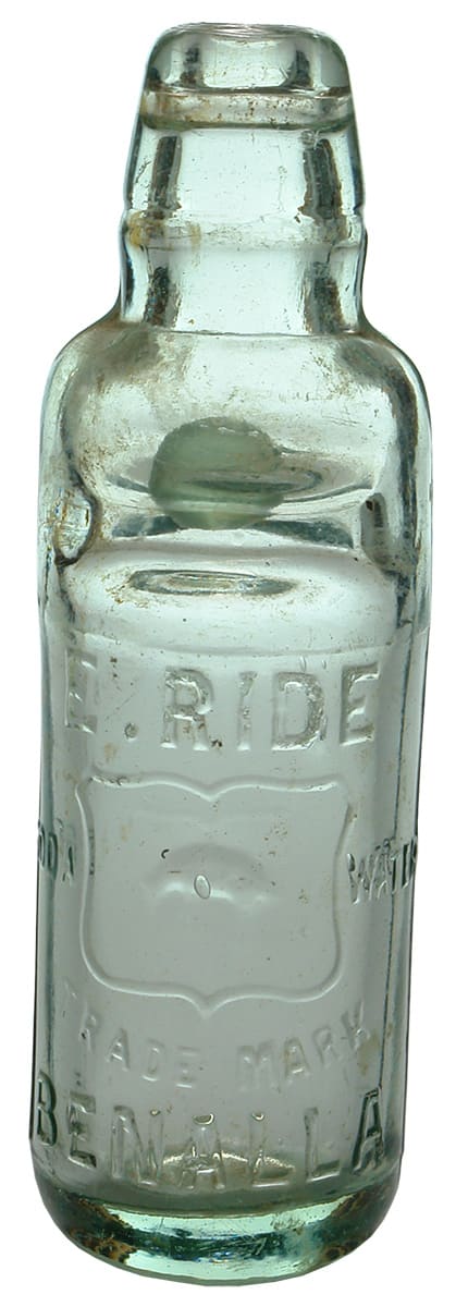 Ride Benalla Soda Water Codd Bottle