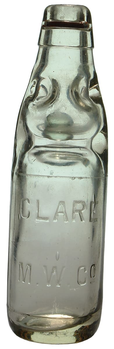 Clare Brewery South Australia Codd Marble Bottle
