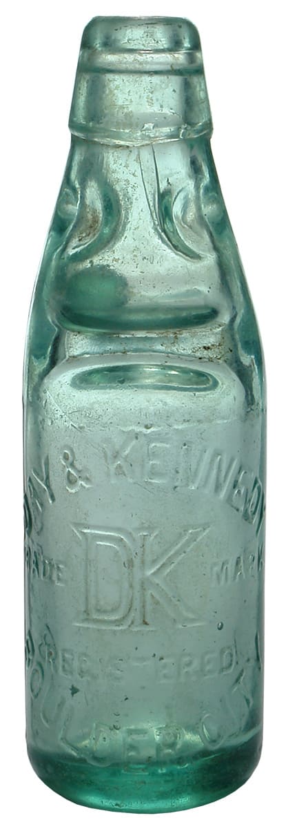Day Kennedy Boulder City Codd marble Bottle