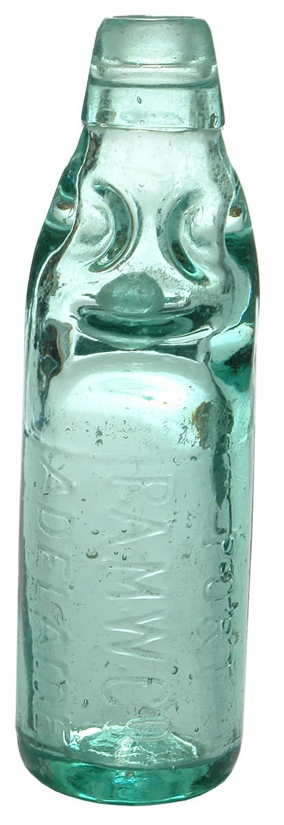 Port Adelaide Mineral Water Company Codd Bottle