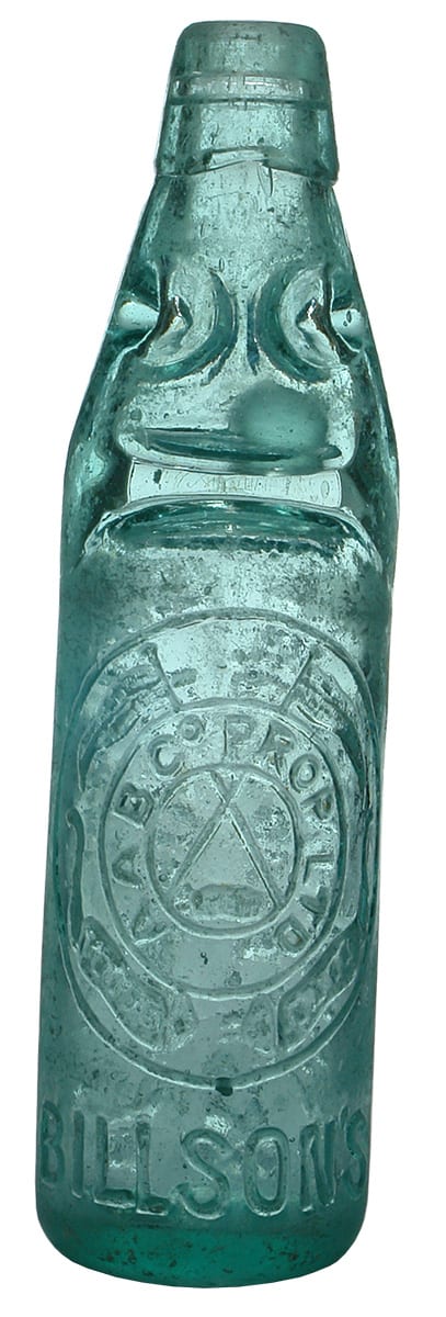 Billson Anglo Australian Codd Marble Bottle