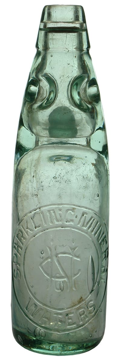 Sparkling Mineral Waters Nelson Carbonating Sydney Codd Bottle