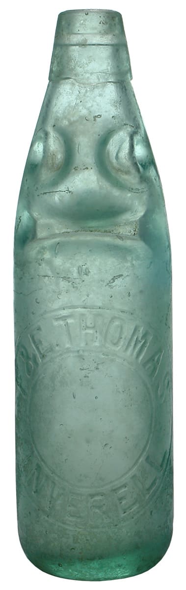 Thomas Inverell Alexander London Codd Marble Bottle
