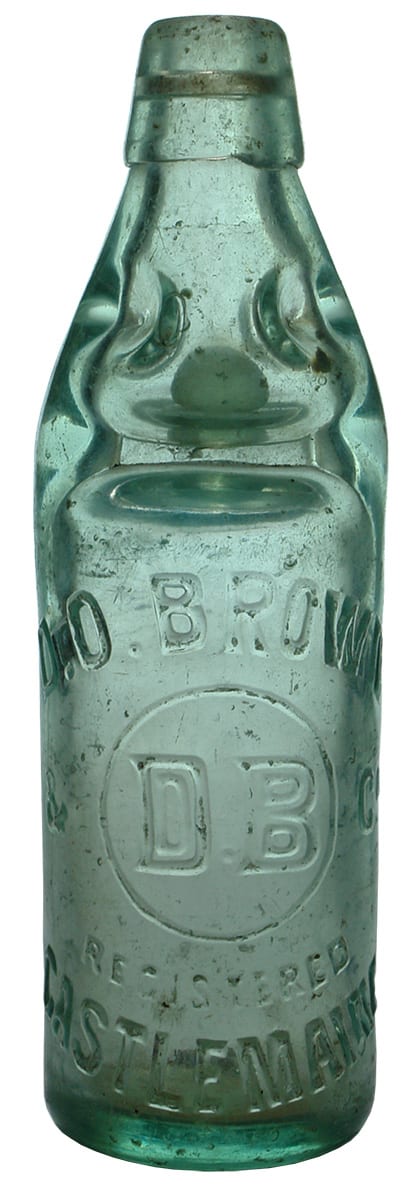 Brown Castlemaine Codd Bottle