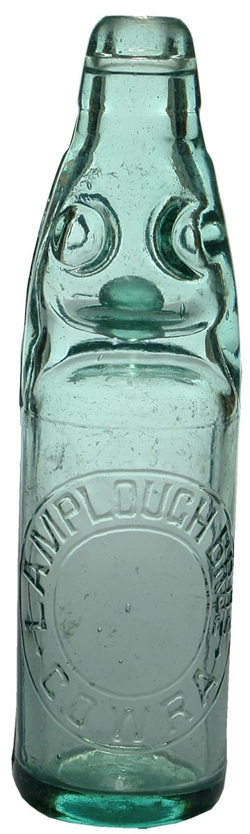 Lamplough Cowra Codd Marble Bottle