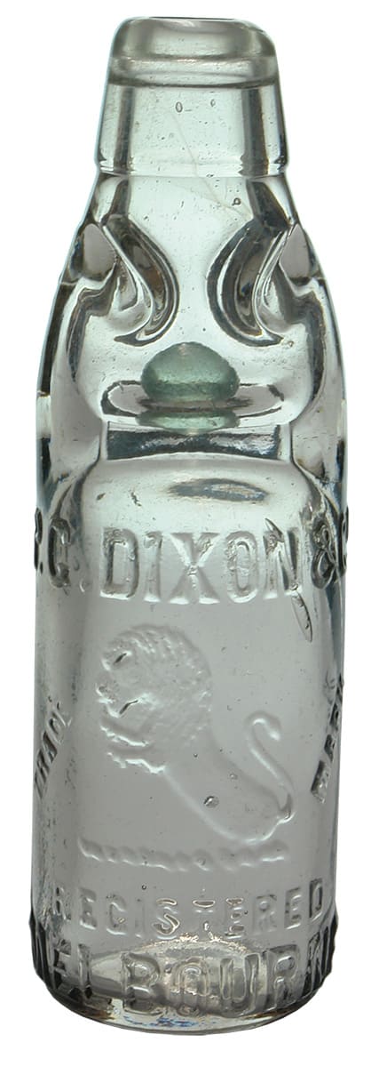 Dixon Melbourne Lion Codd Marble Bottle