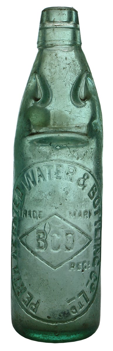 BCD Piesse Perth Niagara Codd Marble Bottle