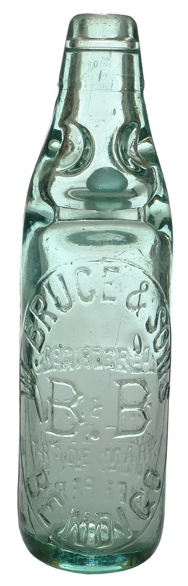 Bruce Bendigo Codd Marble Bottle