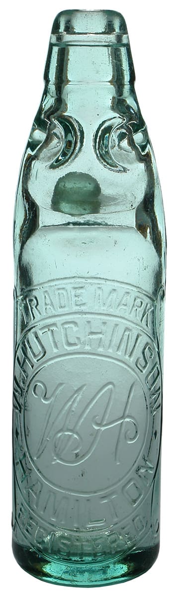 Hutchinson Hamilton Newcastle Codd Marble Bottle