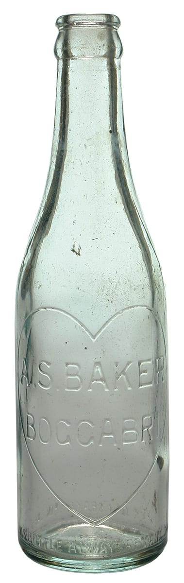 Baker Boggabri Love Heart Crown Seal Bottle
