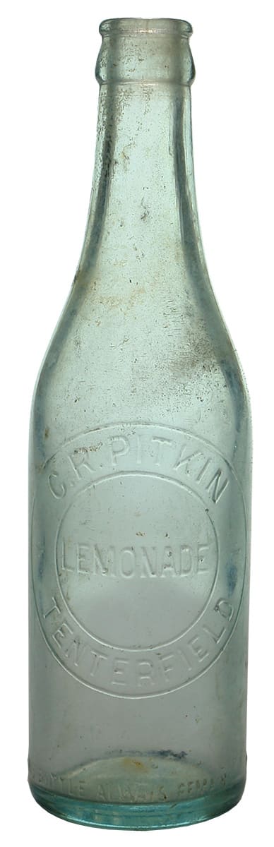 Pitkin Tenterfield Crown Seal Vintage Bottle